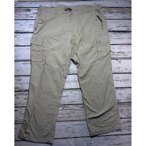 Clothing Arts Pants Mens 40x30 Beige P Cubed Pick Pocket Proof Cargo Travel Hike